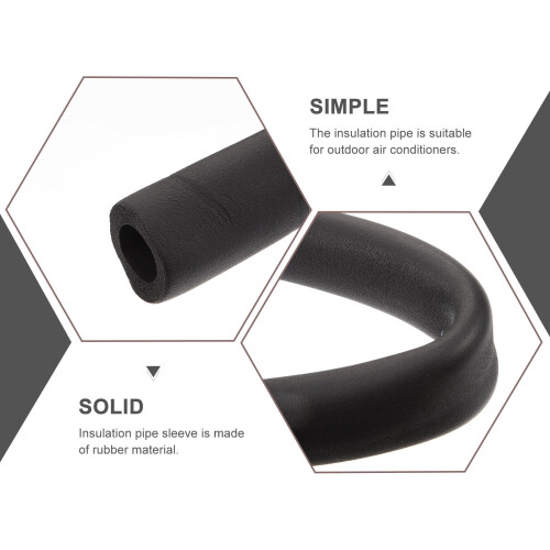 Gummiisoleringsrörhylsa 180 cm x 25 mm innerdiameter 2