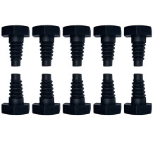 Shockproofed Billiard Cue End Cap Protects Cue Butt-type B