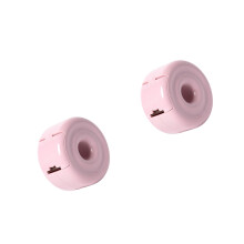 Pack of 2 Plastic Tape Dispensers Features Integrated-Pink