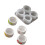 Silicone Mould for DIY Elegant Candle Stands Home-pattern 1 1