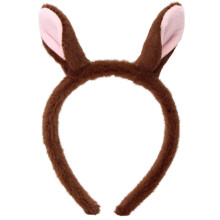 2026 Horse Ear Design Hair Accessory Lightweight-brown p ears