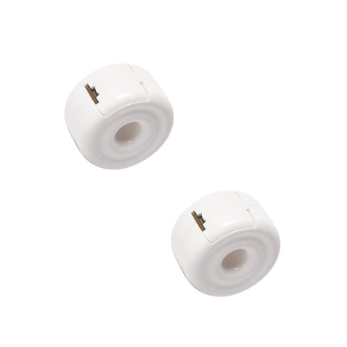 Tape Dispensers Cutter for Efficient Tape Application in-White