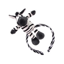Comfortable Stuffed Zebras Animal Plush Hair Band-Sitting