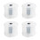 Set of 4 Compacts Tape Accessory Including Precisions Cutter and 1