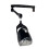 Ceriotti Trockenhaube Egg schwarz mit Wandarm 1