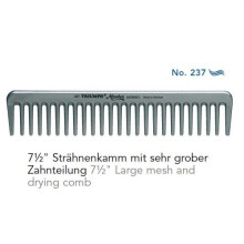 Hercules Sägemann Triumph Master 95/237 Strähnenkamm silbergrau 7 1/2"