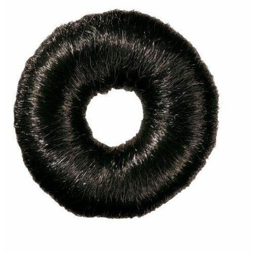 Comair Knotenrolle schwarz Nest 9 cm, 18 g