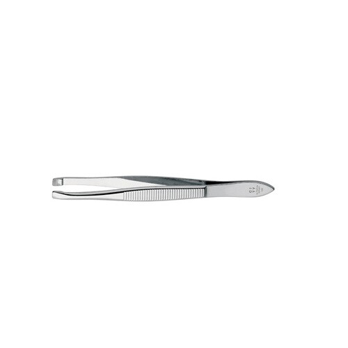 Pfeilring MANART Pinzette 8 cm gerade vernickelt