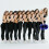 4 Pcs Blue Cheerleading Pom Poms, PET, Lightweight 2
