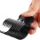 Sorte plastik hårrulleklemmer 6 cm 12 stk. 3