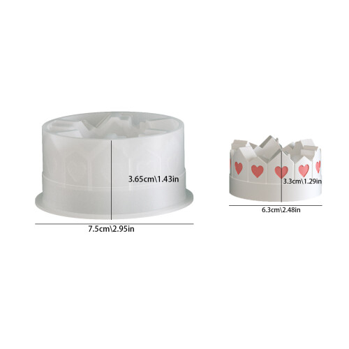 Multipurpose Heart House Shape Crafting Molds Candle-pattern 2 2