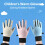 Windproof and Water Resistant Mittens Children‘s Split-Black L 5