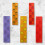 Sensorische geurstickers, set van 5, fruitpatroon,-grindtextuur 5