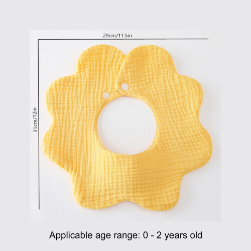 Multifunctional Infant Bib Set Including Bowknot Headband-Es 2