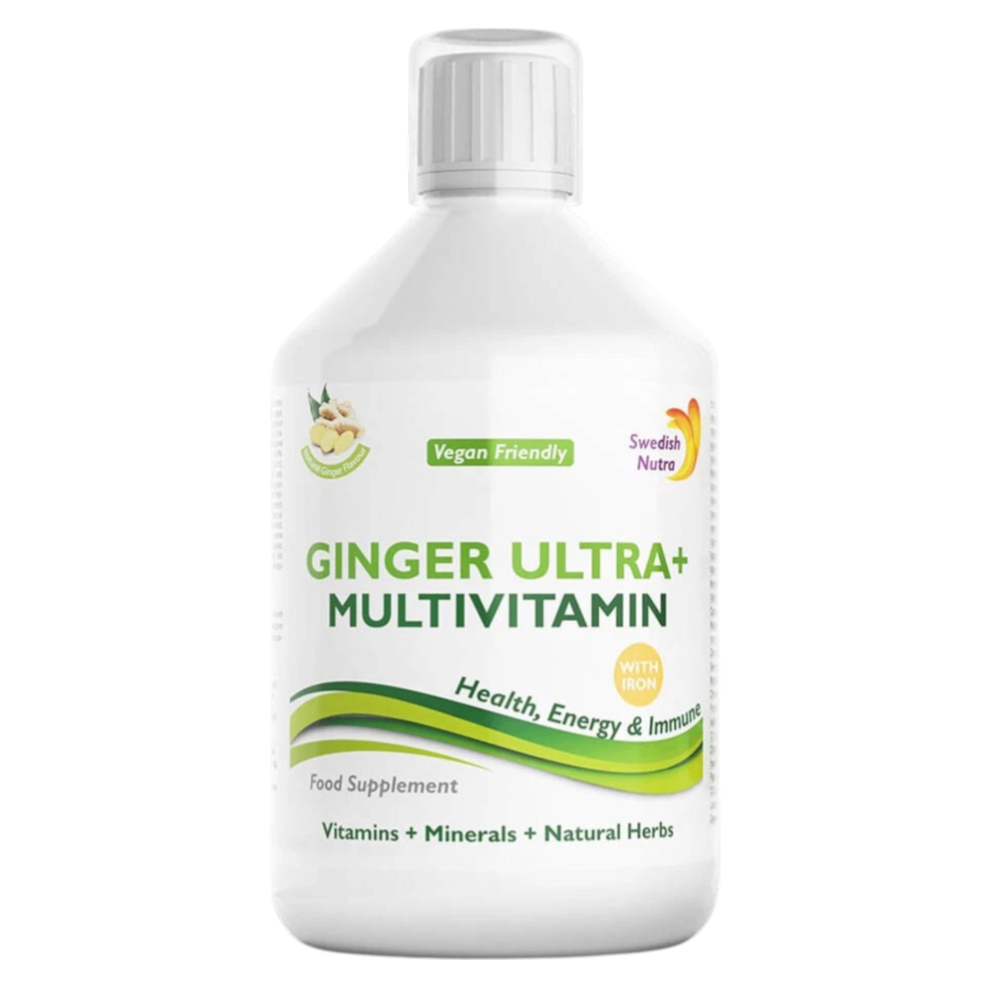 Swedish Nutra Ginger Ultra+ Multivitamin Liquid 500Ml