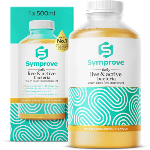Symprove Liquid Probiotic Mango & Passionfruit Flavour - 500ml