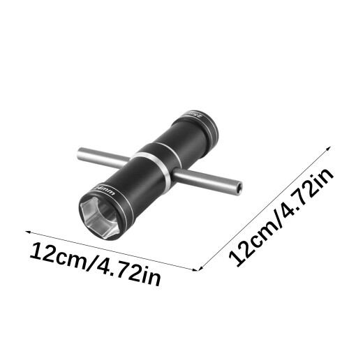 Lightweight & Strong Aluminum Hexagon Socket for 1:5 Scale Model 2