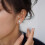 Magnetiske øreclips uden piercing i legering, unisex, par 4
