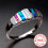 Women's S925 Silver Ring with Colorful Synthetic Opal 1