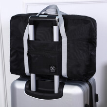 Reseväska med trolleyhylsa 48x16x32cm