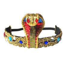 Women's Egyptian Jewelry Set Gold Snake Arm Cuffs Beaded