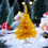 White Mini Christmas Tree 30cm Tabletop Decoration 2