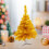 White Mini Christmas Tree 30cm Tabletop Decoration 4