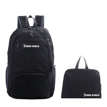 Lightweight Water-Resistant Hiking Backpack 20L Black