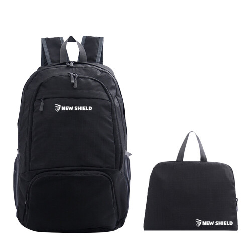 Lightweight Water-Resistant Hiking Backpack 20L Black