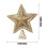 Bethlehem Star Tree Topper Rose Gold Red Silver 8 x 9 Inch 3