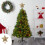 Bethlehem Star Tree Topper Rose Gold Red Silver 8 x 9 Inch 5