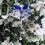 Christmas Bell Pendant Blue Plastic 1 Piece 5