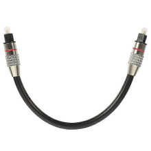 1 meter digitale optische audiokabel, SPDIF glasvezel audiokabel, vierkante stekker voor tv, computer, versterker, projector, vervangin