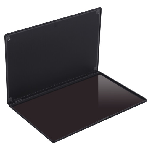 Plateau DIY Ombres ABS Noir Contenant Pratique Robuste