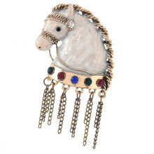 Perfektes Geschenk, Anstecknadel mit Tierkopf,