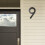 Black Acrylic Floating House Number 5 Inch 4