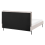 Beliani Bed Fabric CORIO 140 x 200 cm (EU Double) Light Beige 5