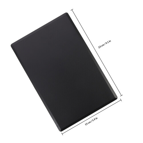 Plateau DIY Ombres ABS Noir Contenant Pratique Robuste 1