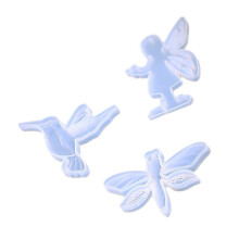 Moules artisanaux en Silicone, 3 pièces, compatibles résine,