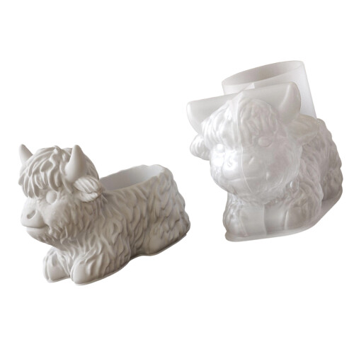 Easy Use Silicone Mold for Crafting Decorative Containers