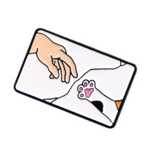 Broche de Construction en alliage de Zinc, épingle-Blanc