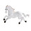 Broche cheval du zodiaque chinois polyvalente, pour sacs à-Blanc 1