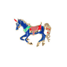 Fashionable Unicorns Horse Pin Alloy Craft for Work and Social