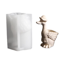 User Friendly Silicone Mold Duck Shape Plant Pots-pattern 2