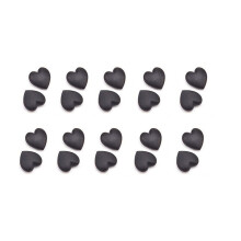 10 Pairs Eyeglasses Ear Grips Elegant Glasses AntiSlip-Black