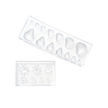 Silicone Miniature Strawberry Mold With-Single sided strawbe
