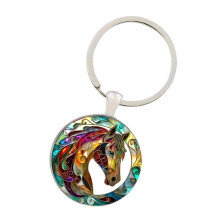 Artistic Horse Charm Keychain For Women Girls Fashion Statement