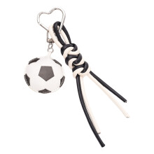 Multicolore tressé à la main de-des ornements de football