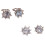 Luxuriöser Ohrstecker-Schmuck mit-1 Ohrstecker 3