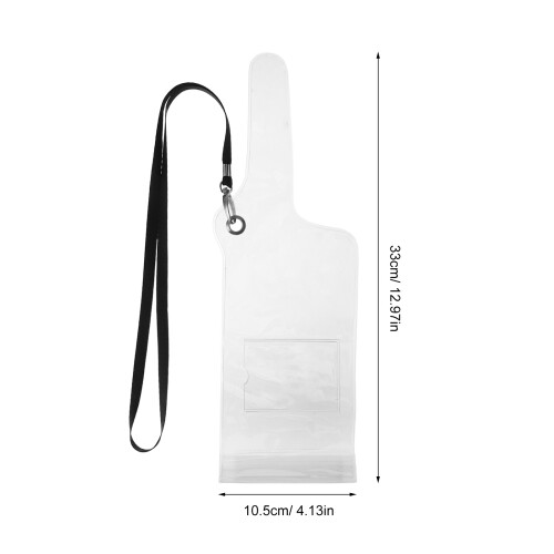 Étui Radio Étanche Transparent Durable Avec Ajustable 1